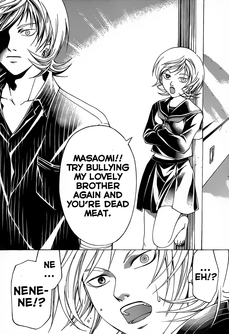 Code: Breaker Chapter 89 page 14 - Chapter 89: A Chance Meeting with a One-Armed Man