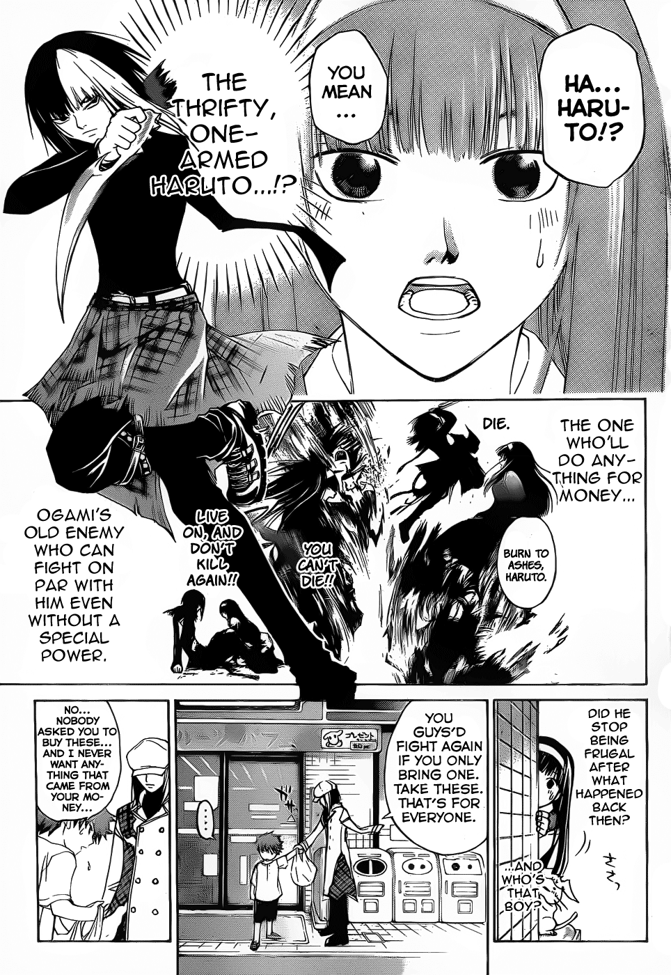 Code: Breaker Chapter 89 page 7 - Chapter 89: A Chance Meeting with a One-Armed Man