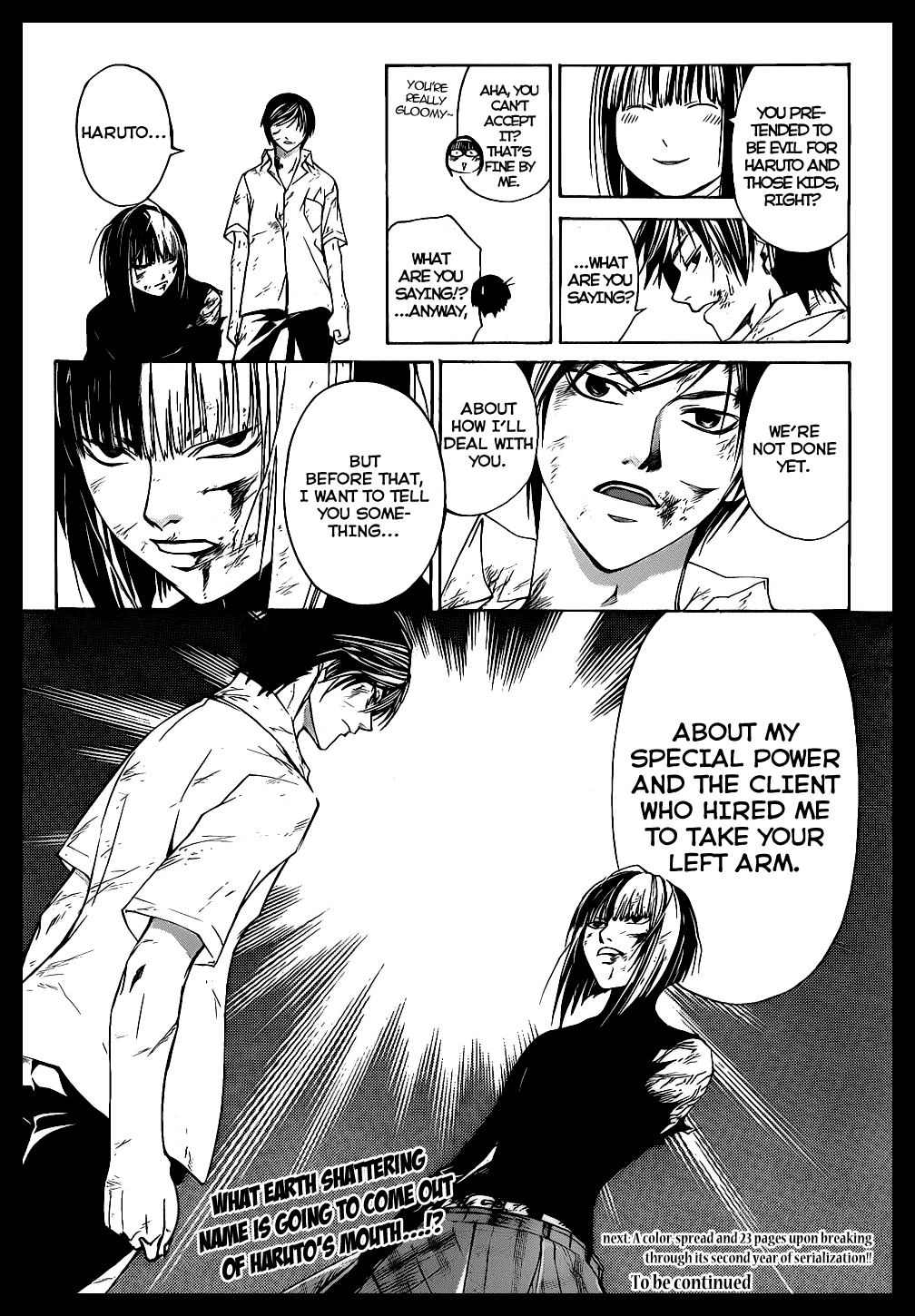Code: Breaker Chapter 91 page 20 - Chapter 91: What Each Values