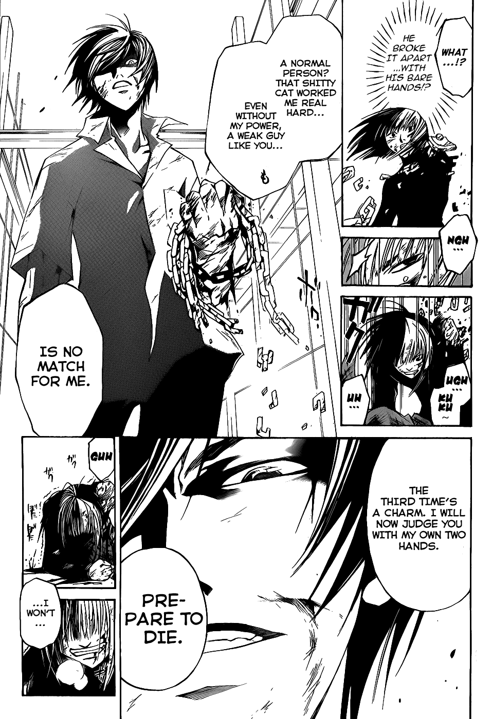 Code: Breaker Chapter 91 page 9 - Chapter 91: What Each Values