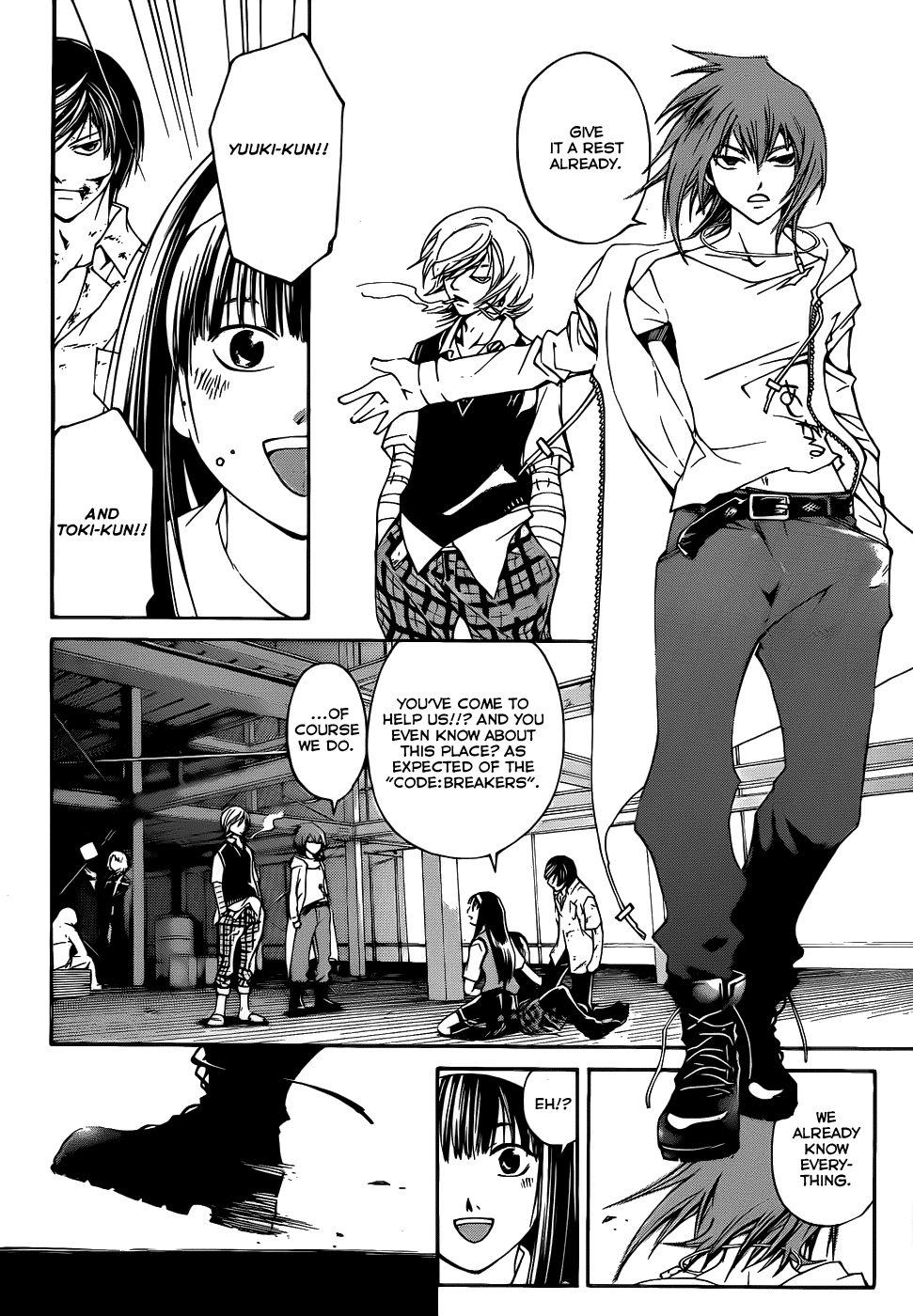 Code: Breaker Chapter 92 page 17 - Chapter 92: The Unknown World
