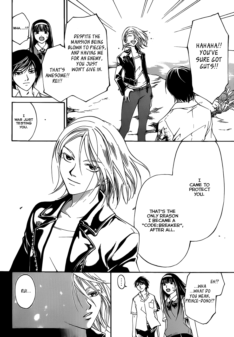 Code: Breaker Chapter 95 page 4 - Chapter 95: The Depressing Reunion