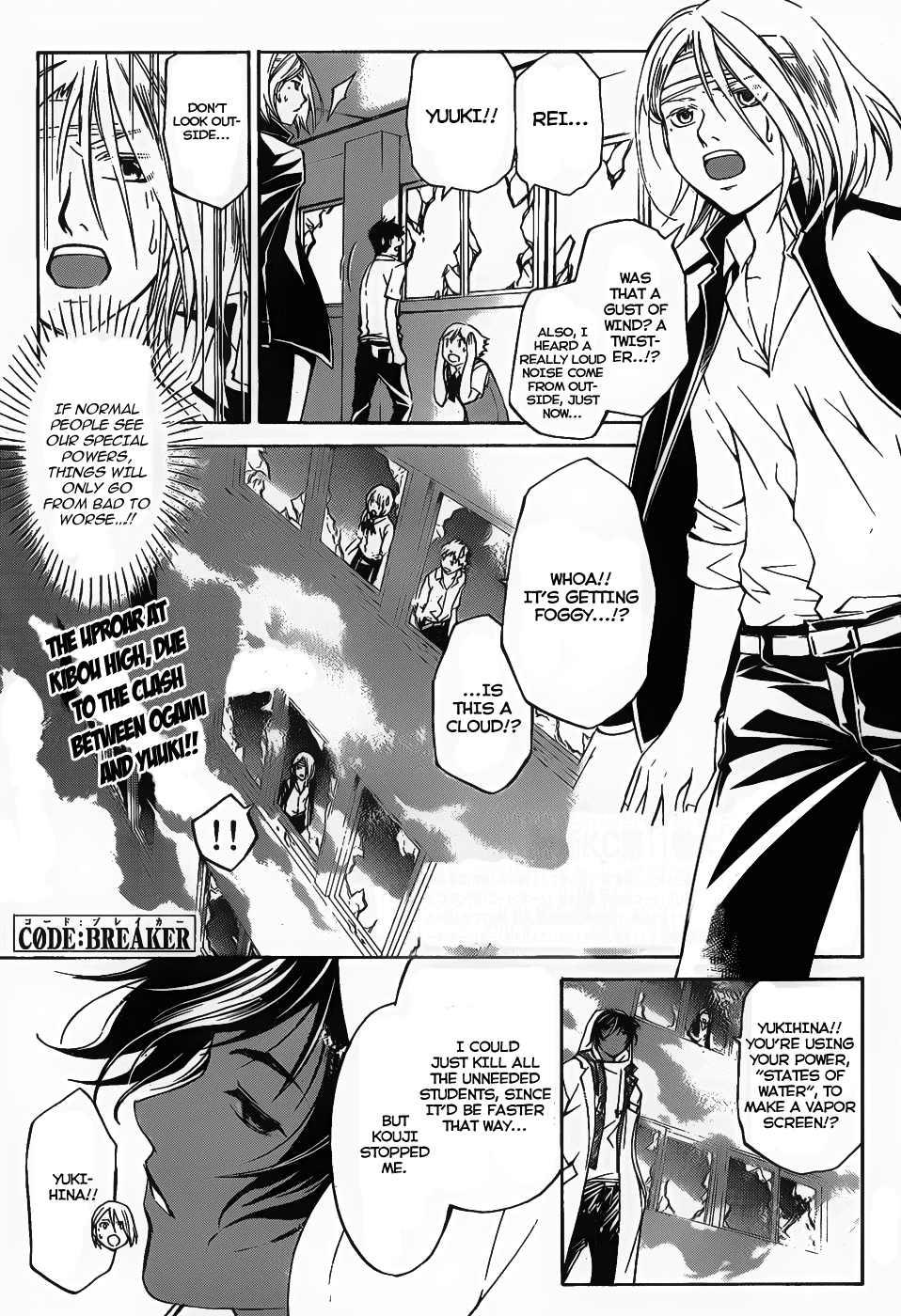 Code: Breaker Chapter 99 page 3 - Chapter 99: The True Farewell