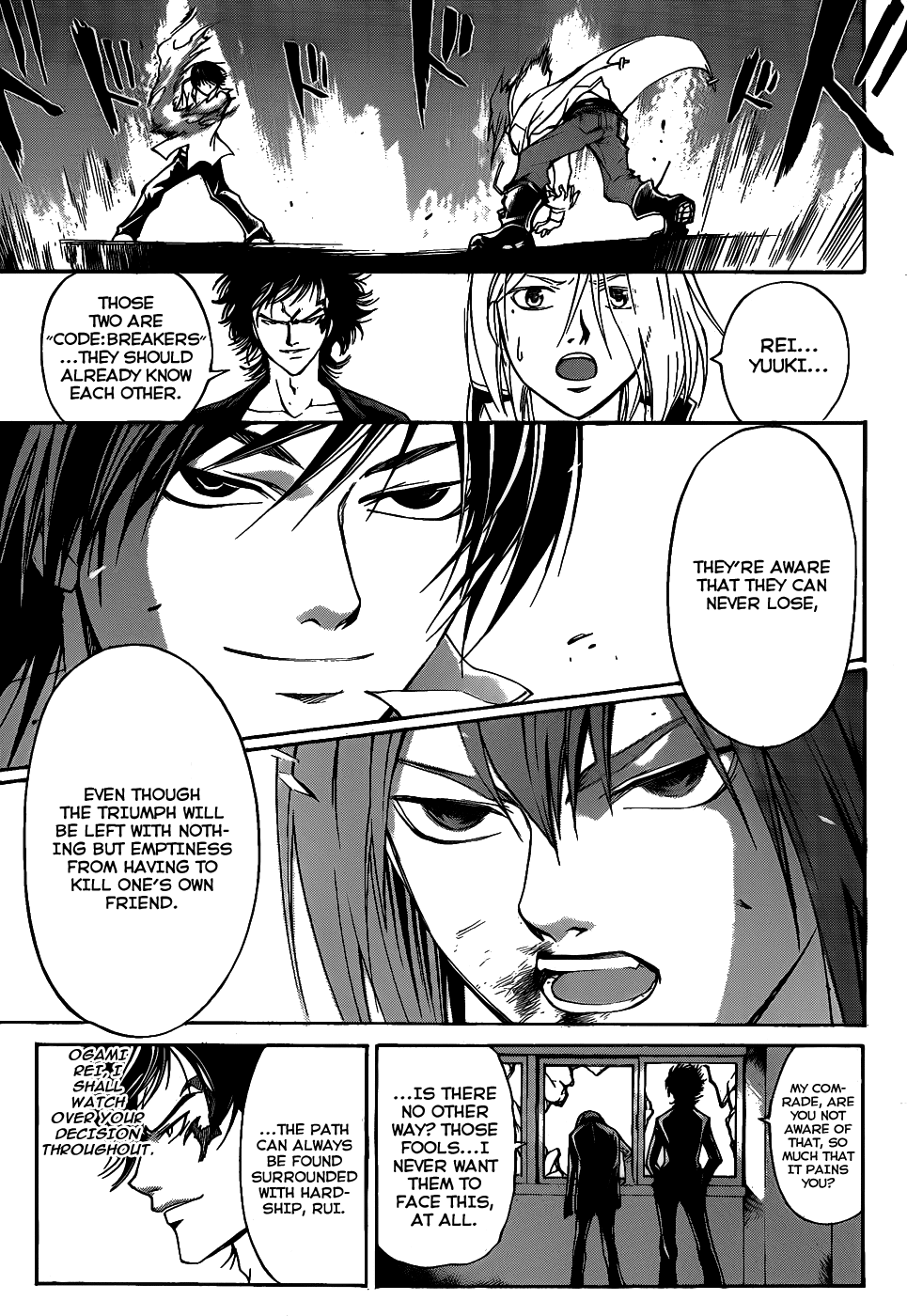 Code: Breaker Chapter 99 page 5 - Chapter 99: The True Farewell