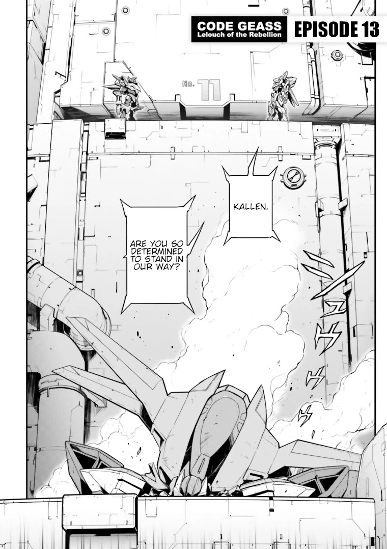 Code Geass: Lelouch of the Rebellion Re Chapter 13 page 3 - Chapter 13: Episode 13