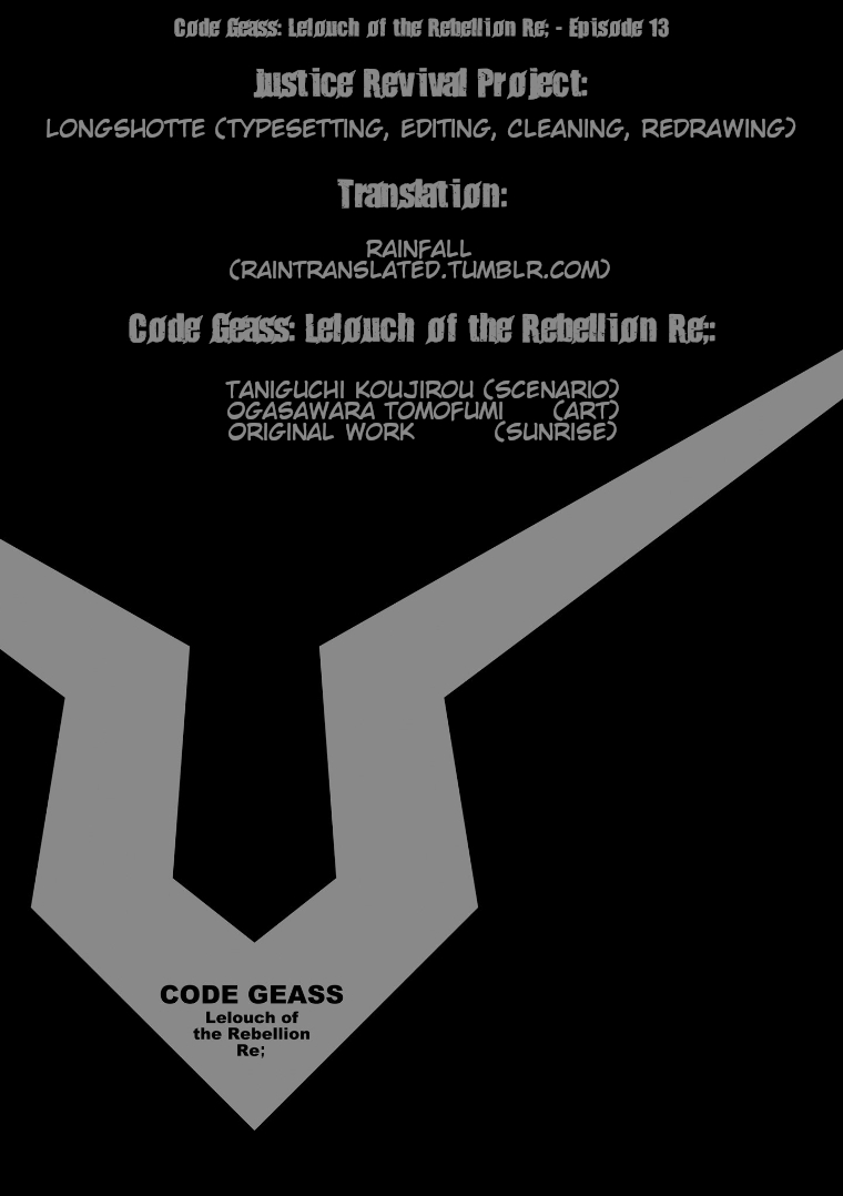 Code Geass: Lelouch of the Rebellion Re Chapter 13 page 58 - Chapter 13: Episode 13