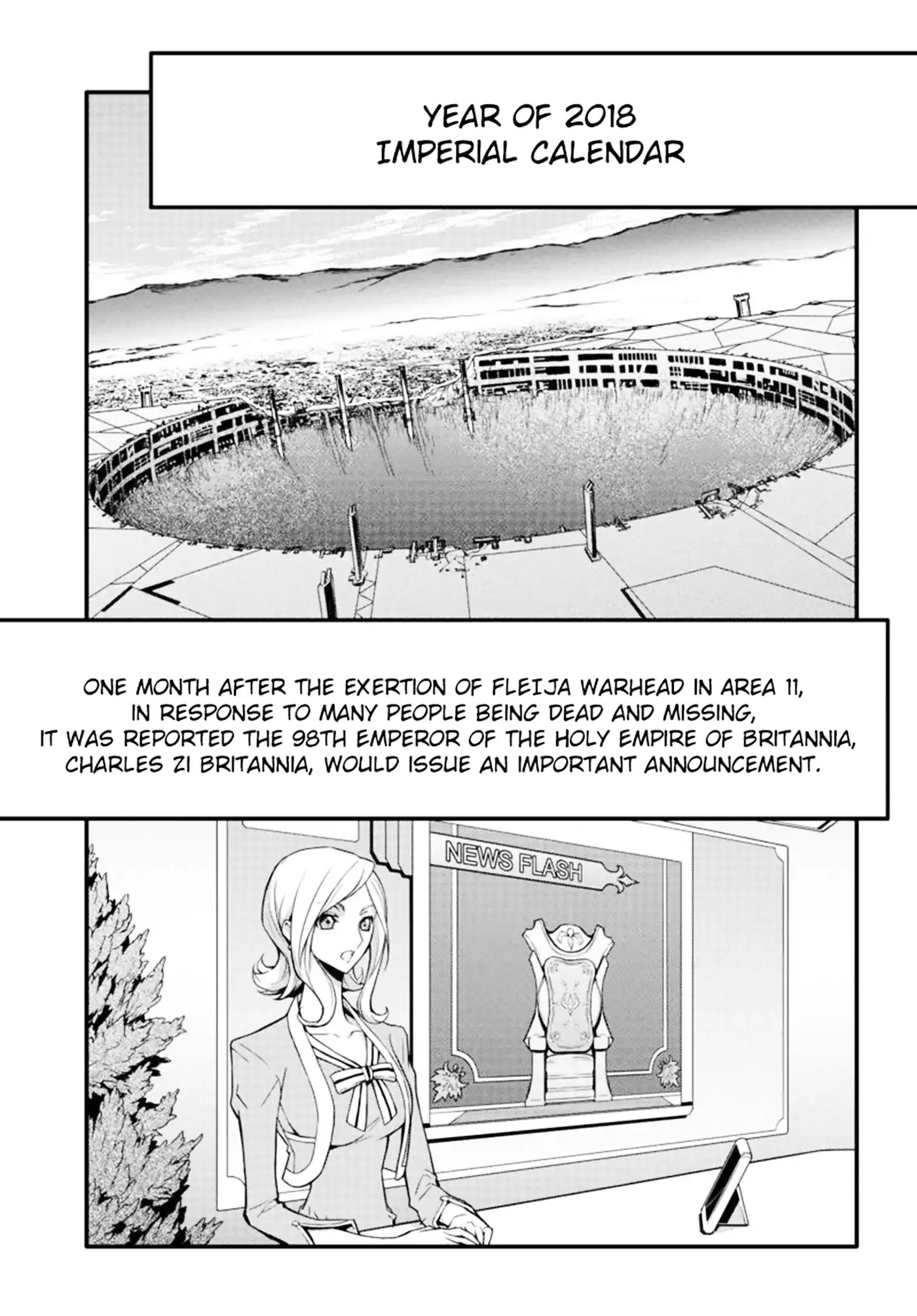 Code Geass: Lelouch of the Rebellion Re Chapter 2 page 1 - Chapter 2