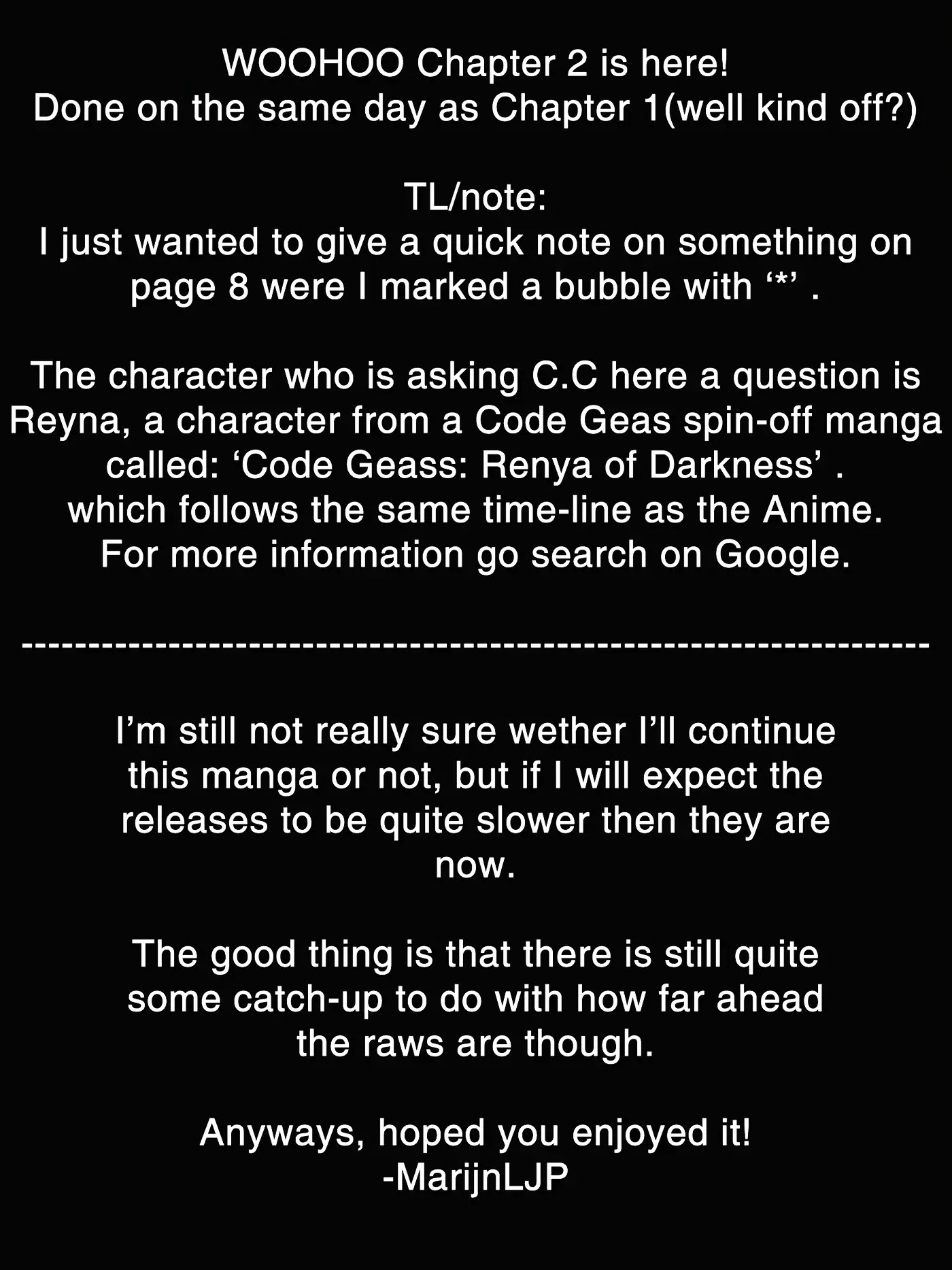 Code Geass: Lelouch of the Rebellion Re Chapter 2 page 32 - Chapter 2