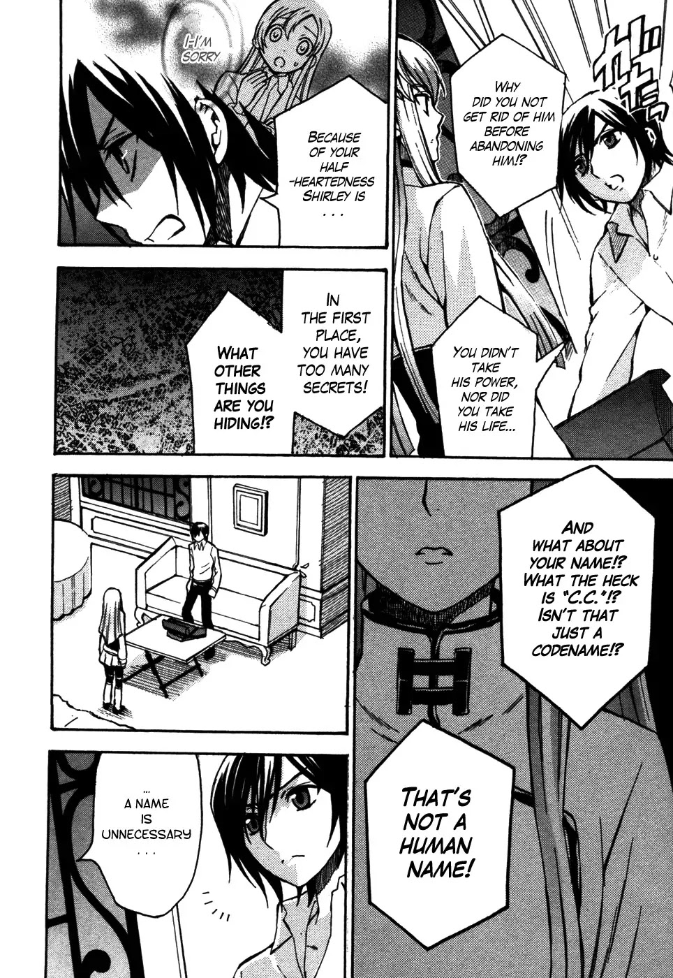 Code Geass: Lelouch of the Rebellion Chapter 12 page 14 - Chapter 12 : Accomplices