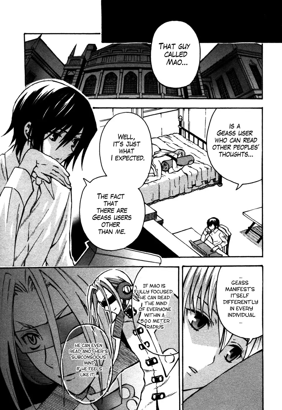 Code Geass: Lelouch of the Rebellion Chapter 12 page 3 - Chapter 12 : Accomplices