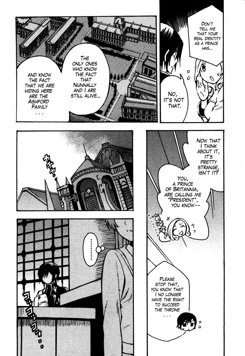 Code Geass: Lelouch of the Rebellion Chapter 12 page 6 - Chapter 12 : Accomplices