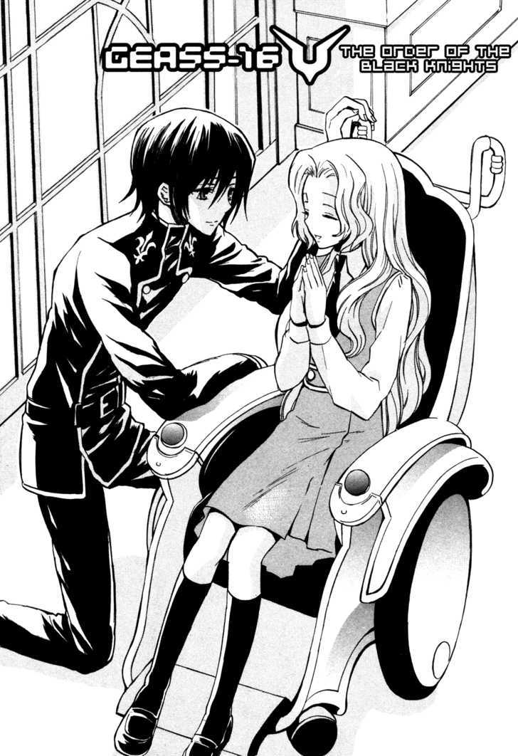 Code Geass: Lelouch of the Rebellion Chapter 16 page 2 - Chapter 16 : The Order Of The Black Knights