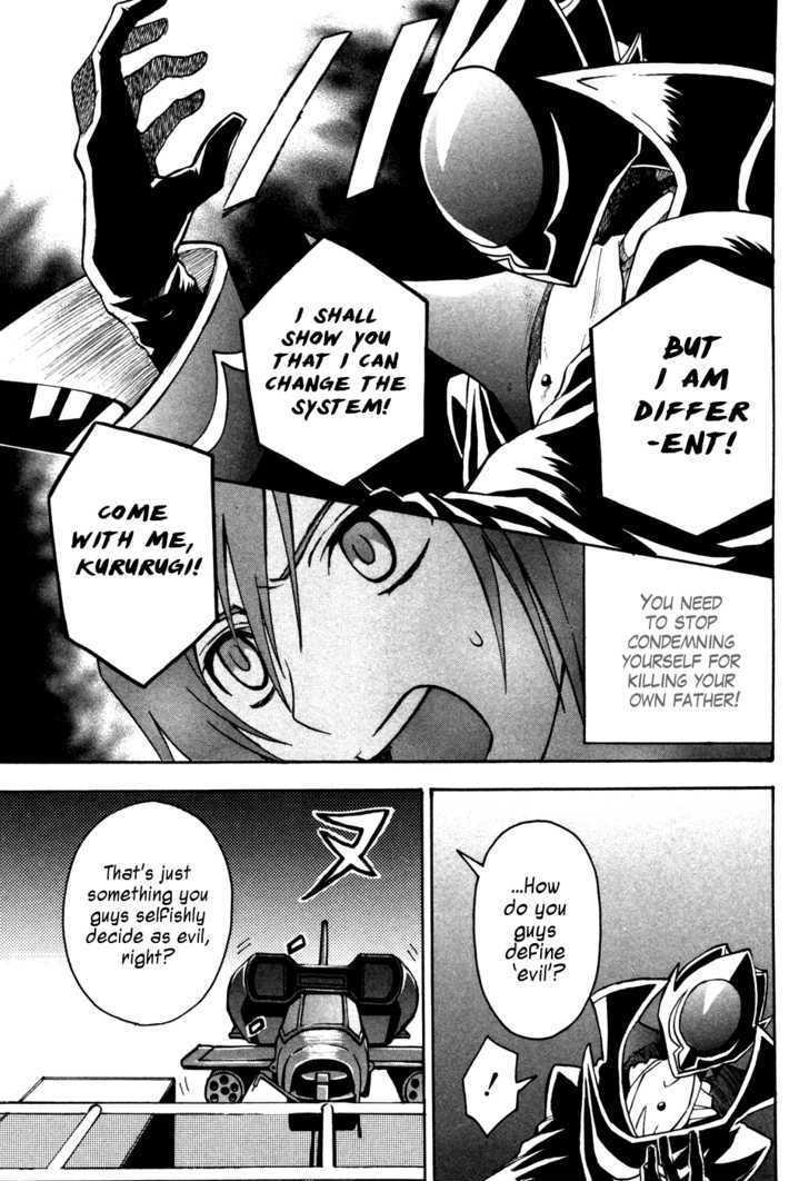 Code Geass: Lelouch of the Rebellion Chapter 16 page 34 - Chapter 16 : The Order Of The Black Knights