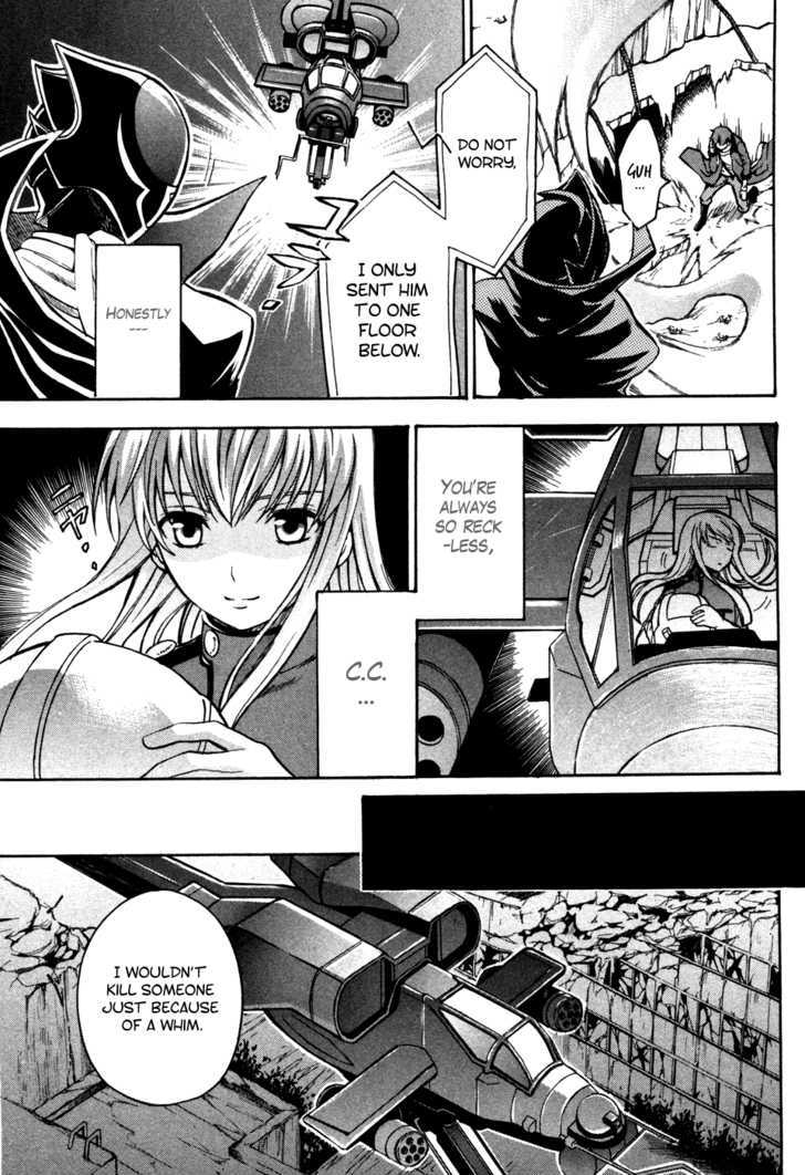 Code Geass: Lelouch of the Rebellion Chapter 16 page 38 - Chapter 16 : The Order Of The Black Knights