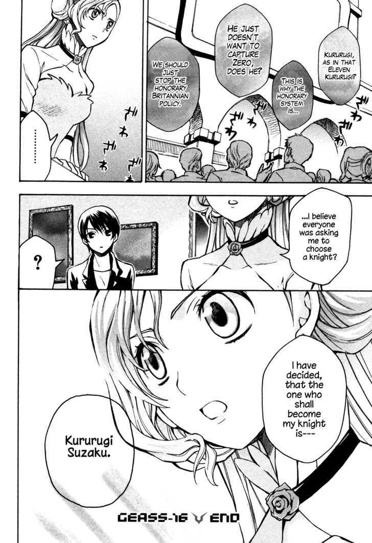 Code Geass: Lelouch of the Rebellion Chapter 16 page 41 - Chapter 16 : The Order Of The Black Knights