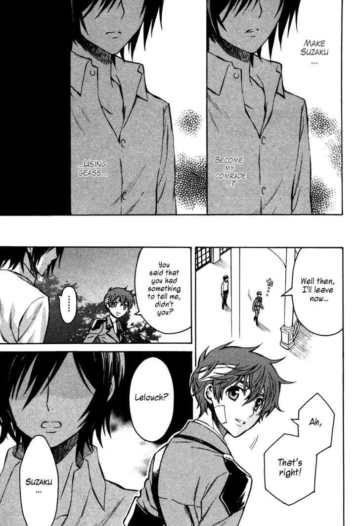 Code Geass: Lelouch of the Rebellion Chapter 17 page 28 - Chapter 17 : The Warped World