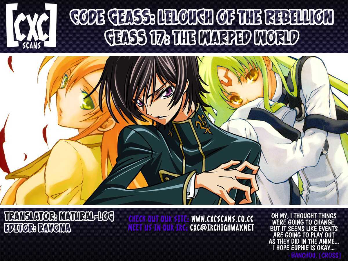 Code Geass: Lelouch of the Rebellion Chapter 17 page 35 - Chapter 17 : The Warped World