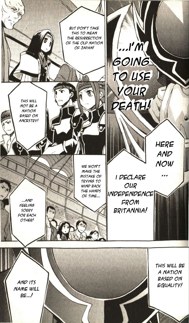 Code Geass: Lelouch of the Rebellion Chapter 20 page 19 - Chapter 20 : Separation