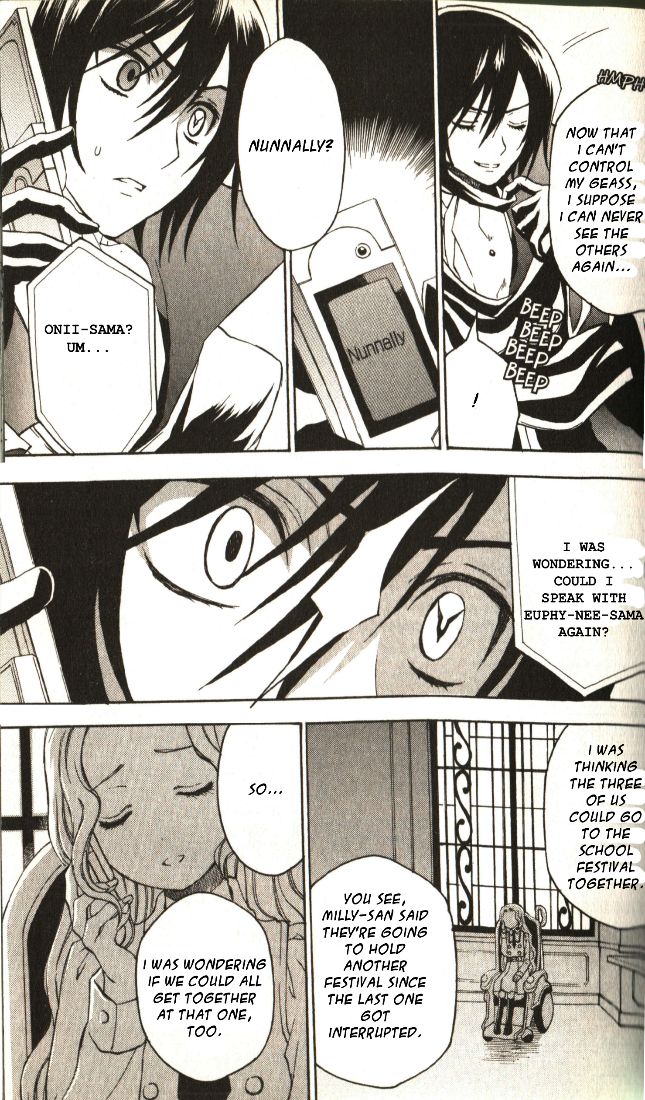 Code Geass: Lelouch of the Rebellion Chapter 20 page 23 - Chapter 20 : Separation