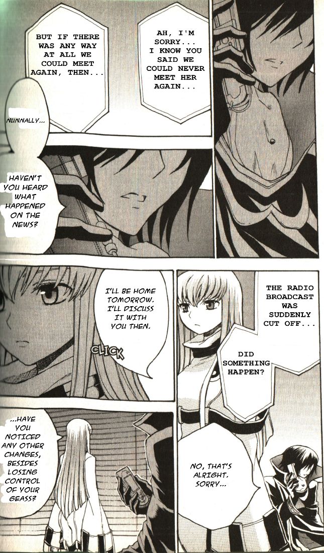 Code Geass: Lelouch of the Rebellion Chapter 20 page 24 - Chapter 20 : Separation