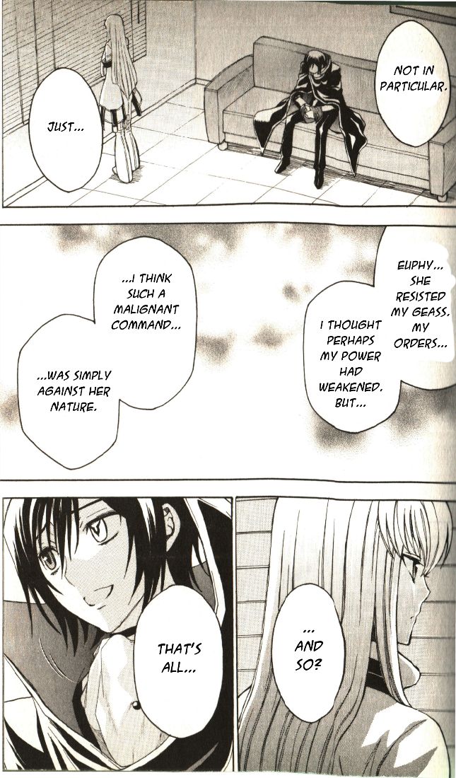 Code Geass: Lelouch of the Rebellion Chapter 20 page 25 - Chapter 20 : Separation
