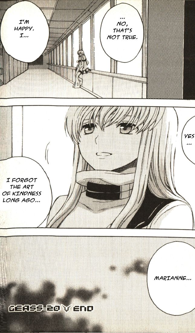Code Geass: Lelouch of the Rebellion Chapter 20 page 28 - Chapter 20 : Separation