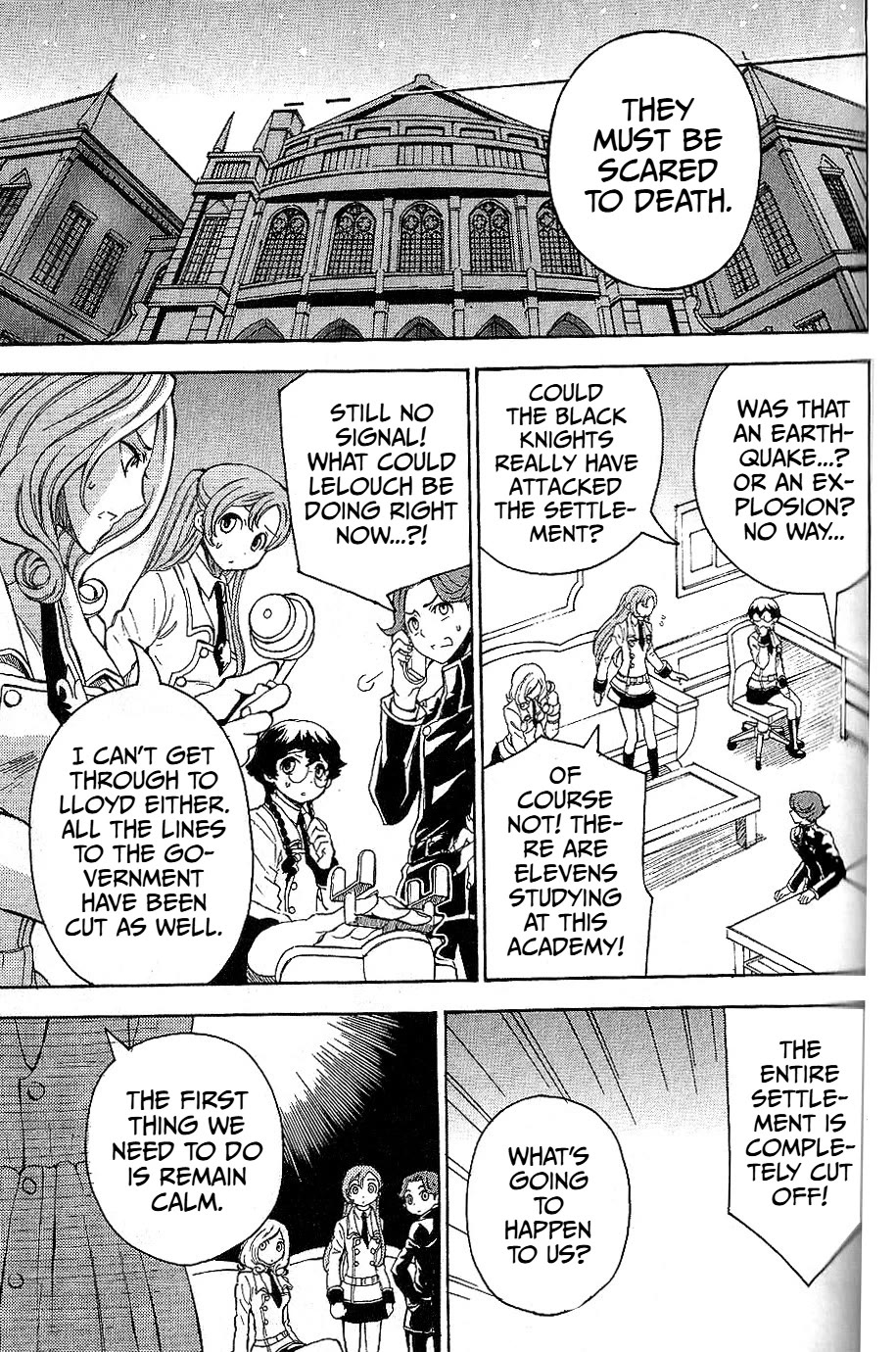 Code Geass: Lelouch of the Rebellion Chapter 21 page 15 - Chapter 21: The Sound of Collapse