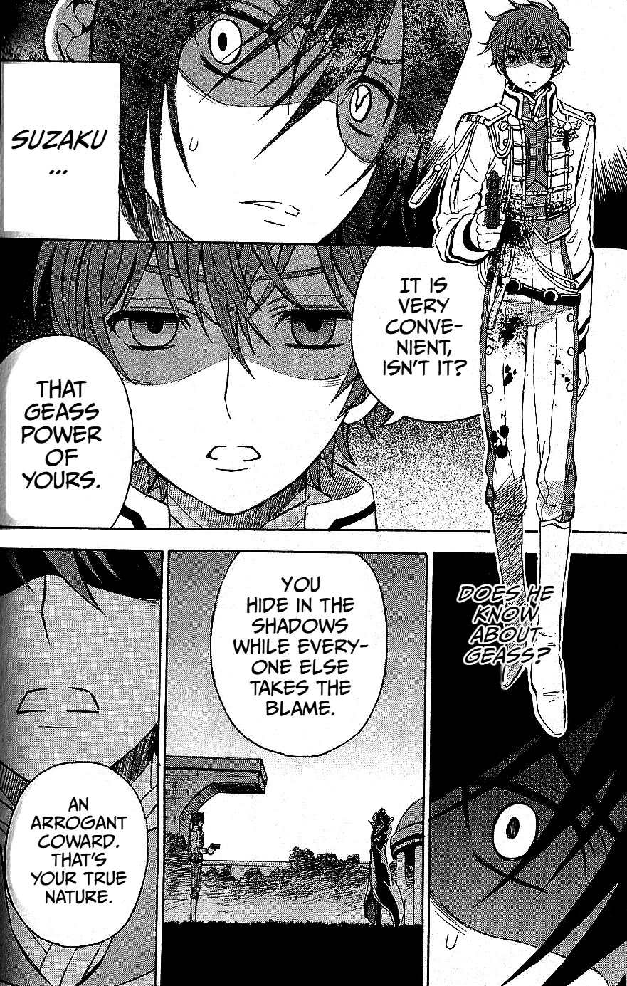 Code Geass: Lelouch of the Rebellion Chapter 21 page 28 - Chapter 21: The Sound of Collapse