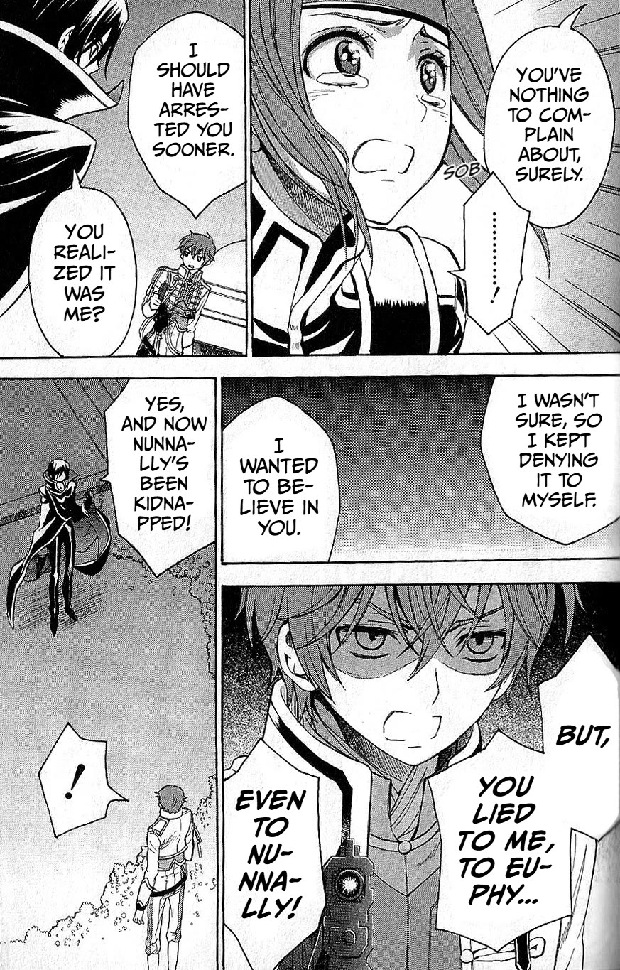 Code Geass: Lelouch of the Rebellion Chapter 21 page 33 - Chapter 21: The Sound of Collapse