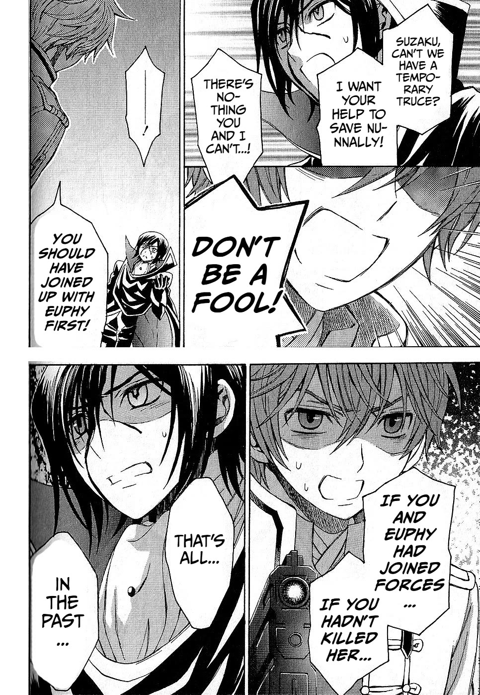 Code Geass: Lelouch of the Rebellion Chapter 21 page 34 - Chapter 21: The Sound of Collapse