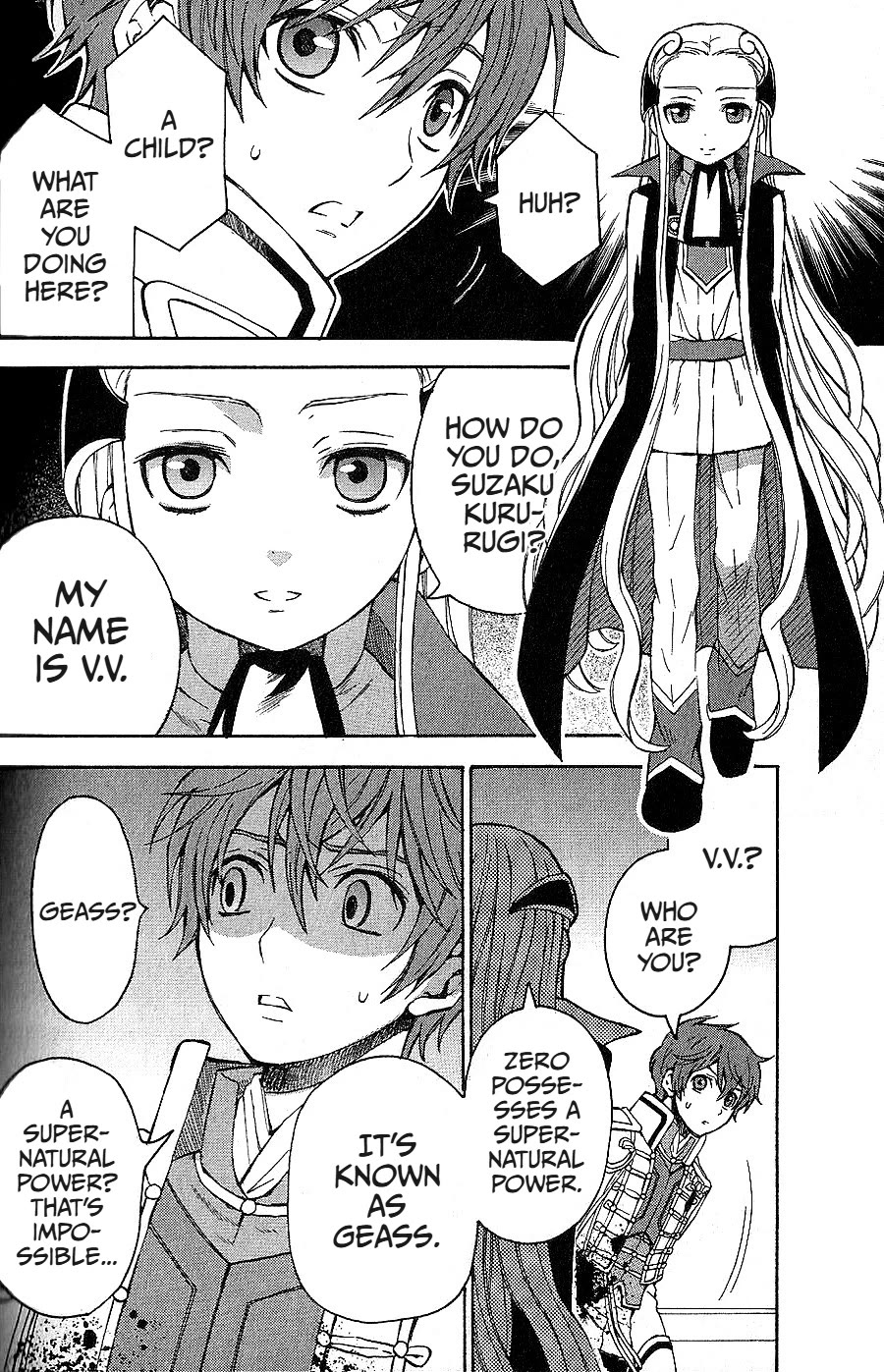 Code Geass: Lelouch of the Rebellion Chapter 21 page 4 - Chapter 21: The Sound of Collapse