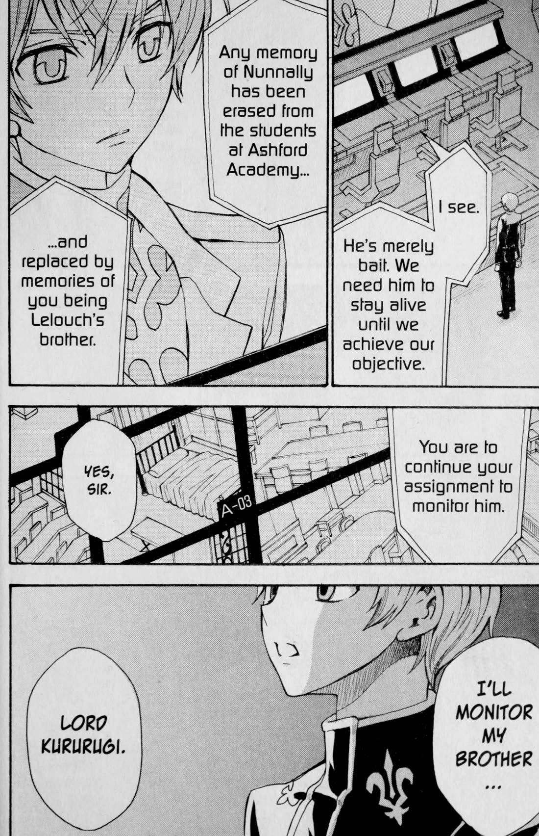 Code Geass: Lelouch of the Rebellion Chapter 22 page 16 - Chapter 22: School in the Bird Cage
