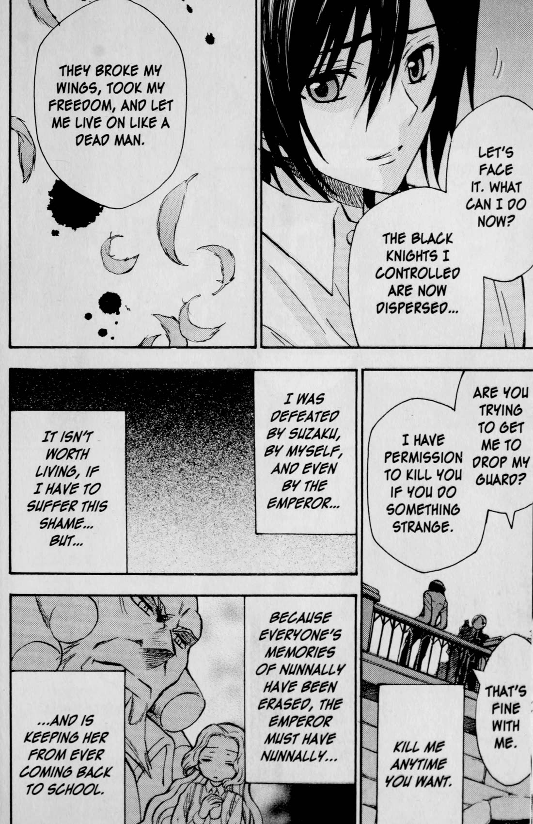 Code Geass: Lelouch of the Rebellion Chapter 22 page 20 - Chapter 22: School in the Bird Cage
