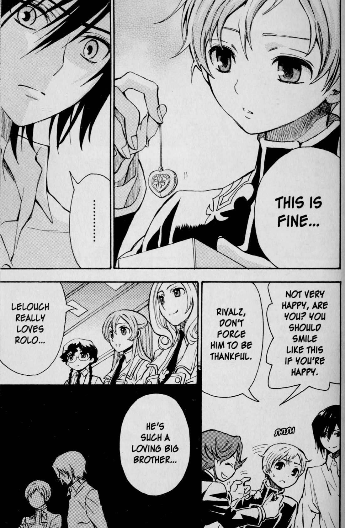 Code Geass: Lelouch of the Rebellion Chapter 22 page 25 - Chapter 22: School in the Bird Cage