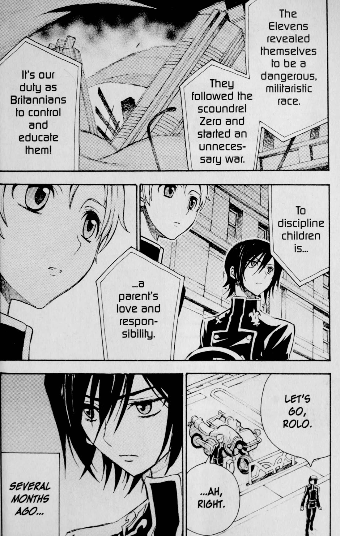 Code Geass: Lelouch of the Rebellion Chapter 22 page 28 - Chapter 22: School in the Bird Cage
