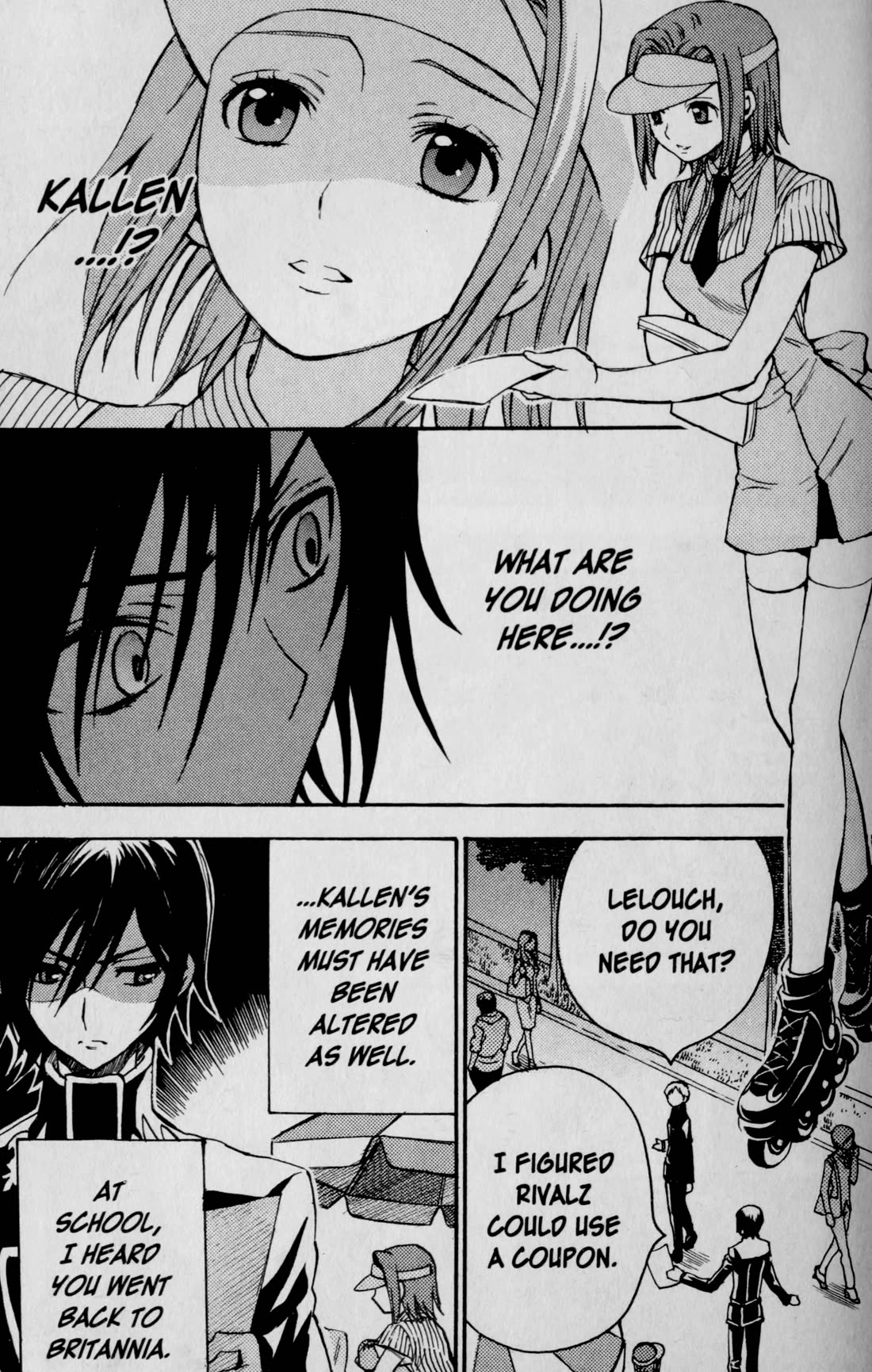 Code Geass: Lelouch of the Rebellion Chapter 22 page 31 - Chapter 22: School in the Bird Cage