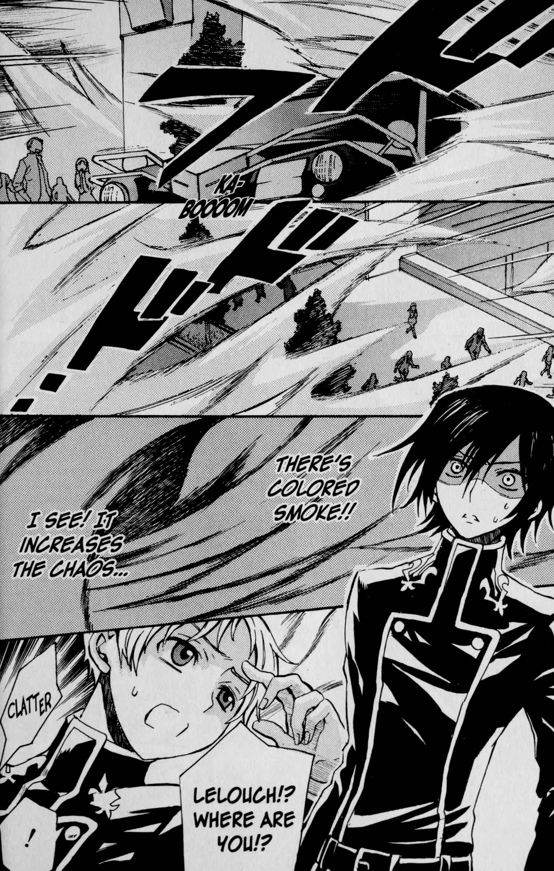 Code Geass: Lelouch of the Rebellion Chapter 22 page 34 - Chapter 22: School in the Bird Cage