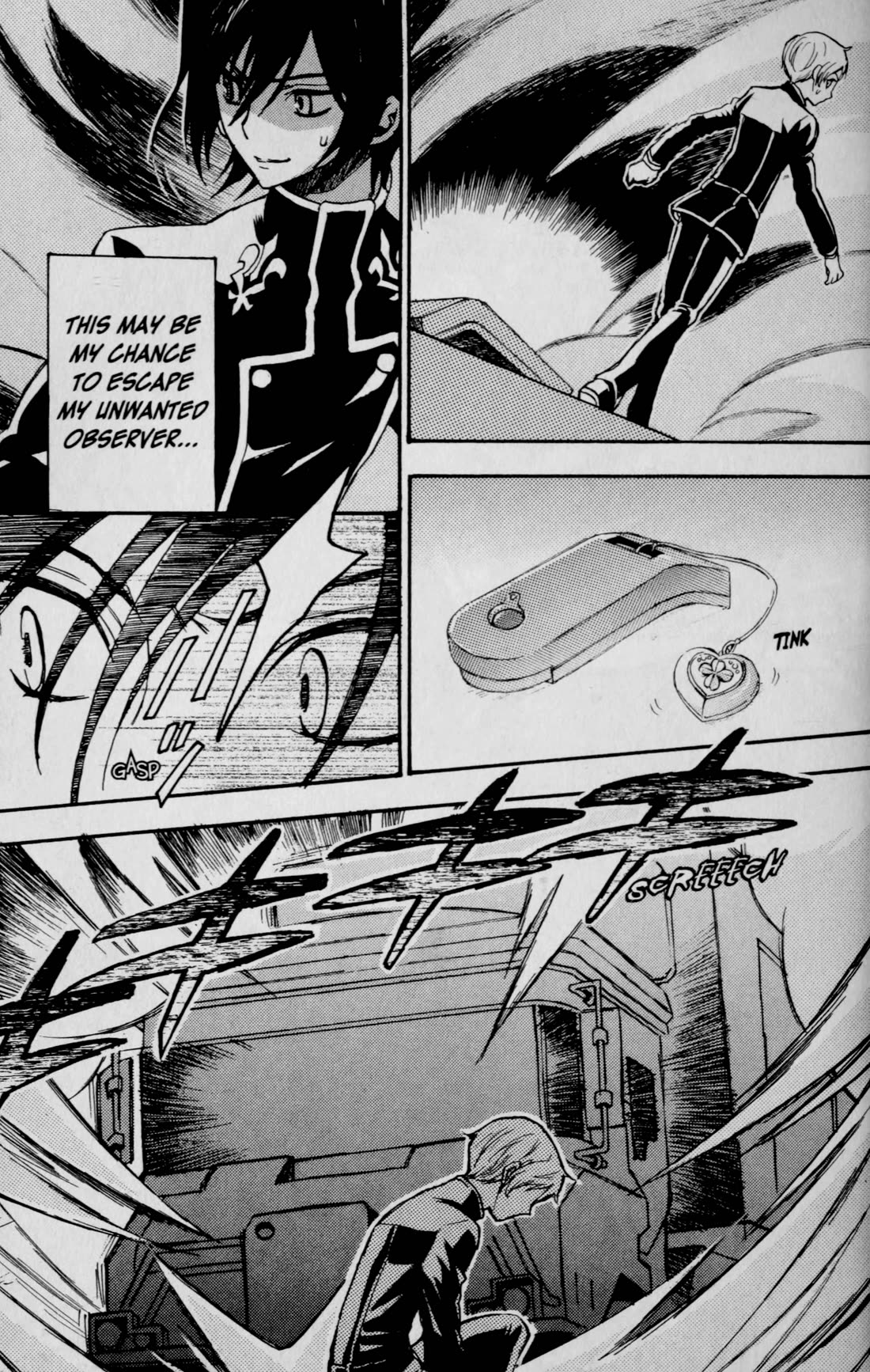 Code Geass: Lelouch of the Rebellion Chapter 22 page 35 - Chapter 22: School in the Bird Cage