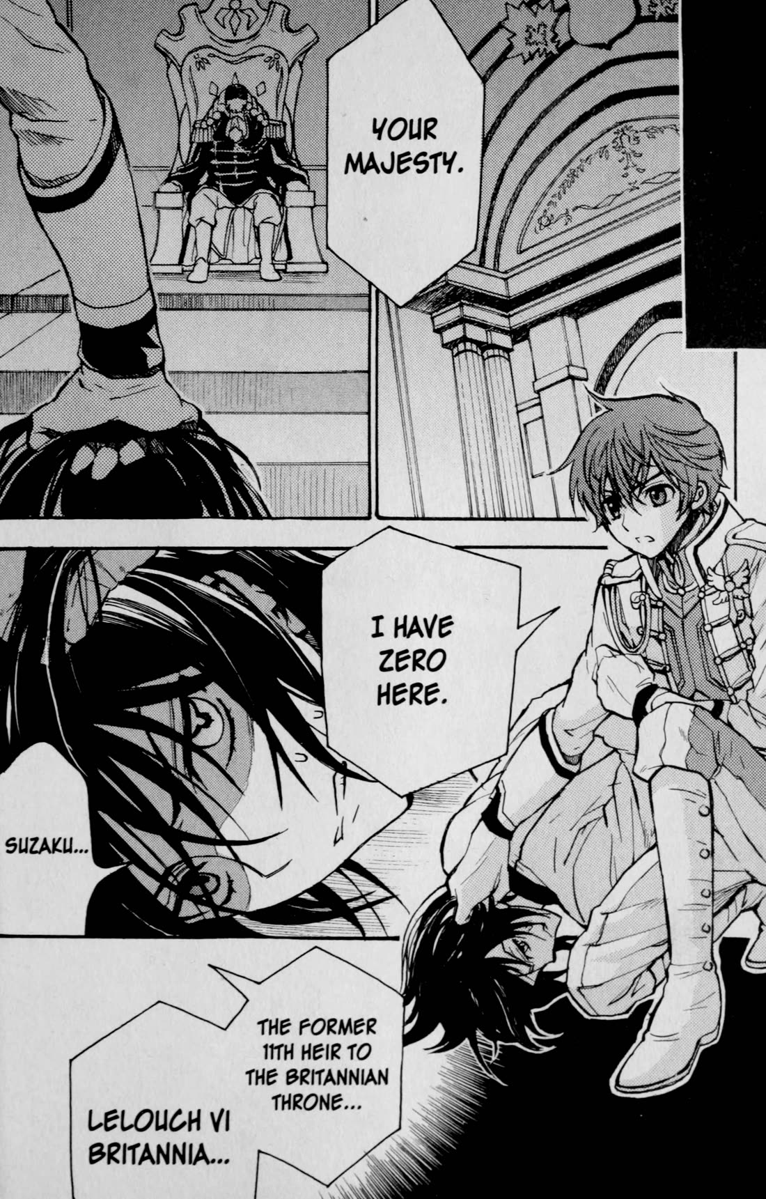 Code Geass: Lelouch of the Rebellion Chapter 22 page 6 - Chapter 22: School in the Bird Cage