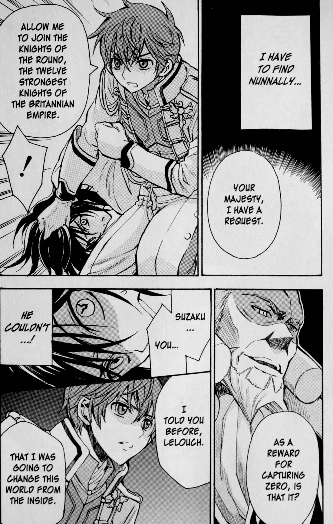 Code Geass: Lelouch of the Rebellion Chapter 22 page 8 - Chapter 22: School in the Bird Cage