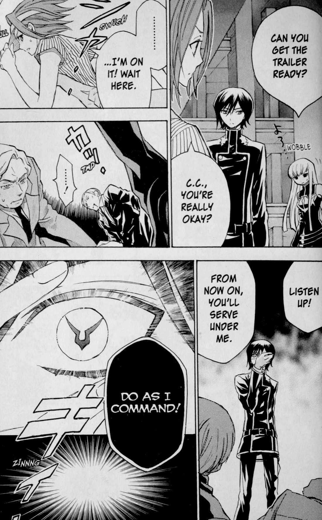 Code Geass: Lelouch of the Rebellion Chapter 23 page 11 - Chapter 23: Place to Stay