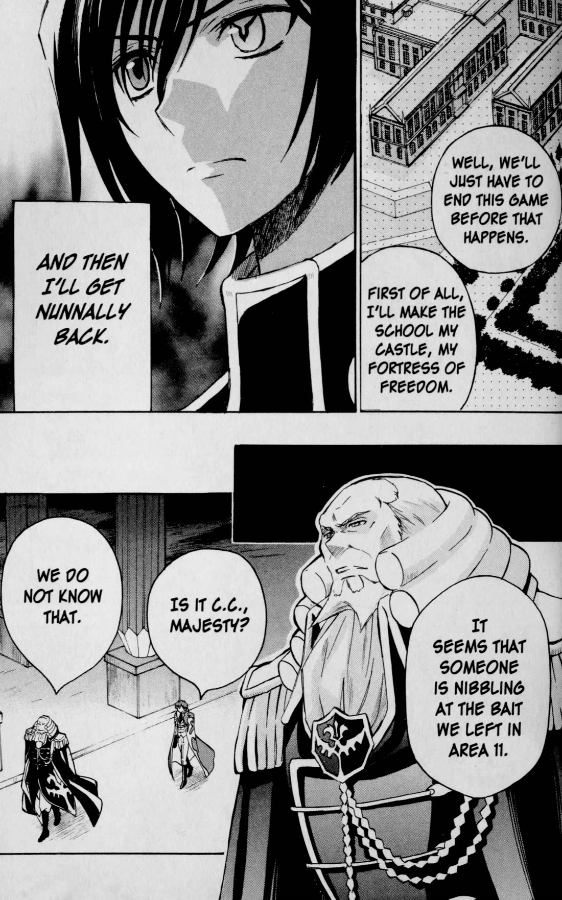 Code Geass: Lelouch of the Rebellion Chapter 23 page 13 - Chapter 23: Place to Stay