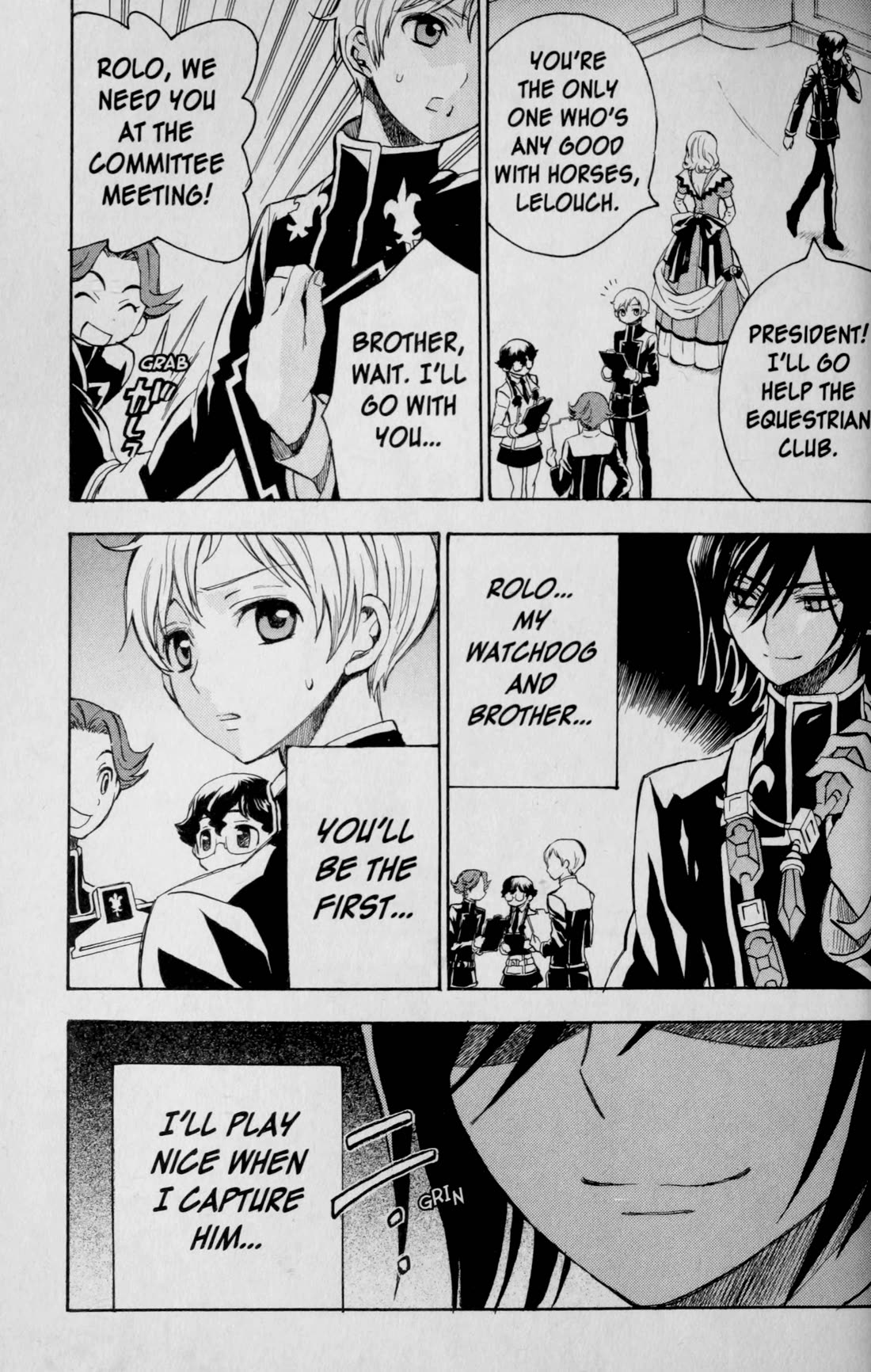 Code Geass: Lelouch of the Rebellion Chapter 23 page 23 - Chapter 23: Place to Stay