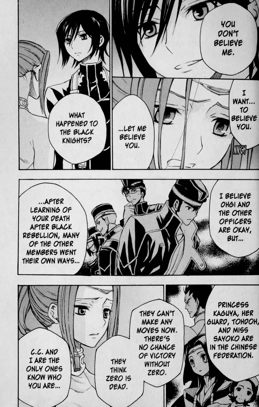 Code Geass: Lelouch of the Rebellion Chapter 23 page 27 - Chapter 23: Place to Stay