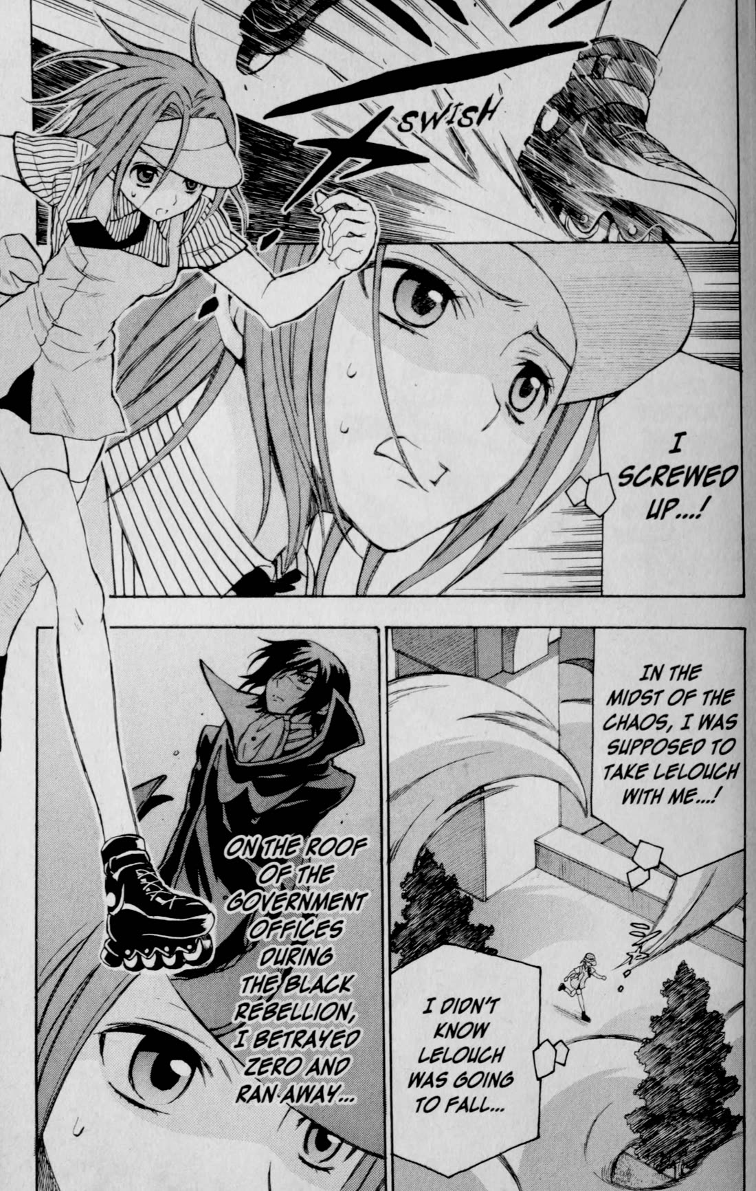 Code Geass: Lelouch of the Rebellion Chapter 23 page 3 - Chapter 23: Place to Stay