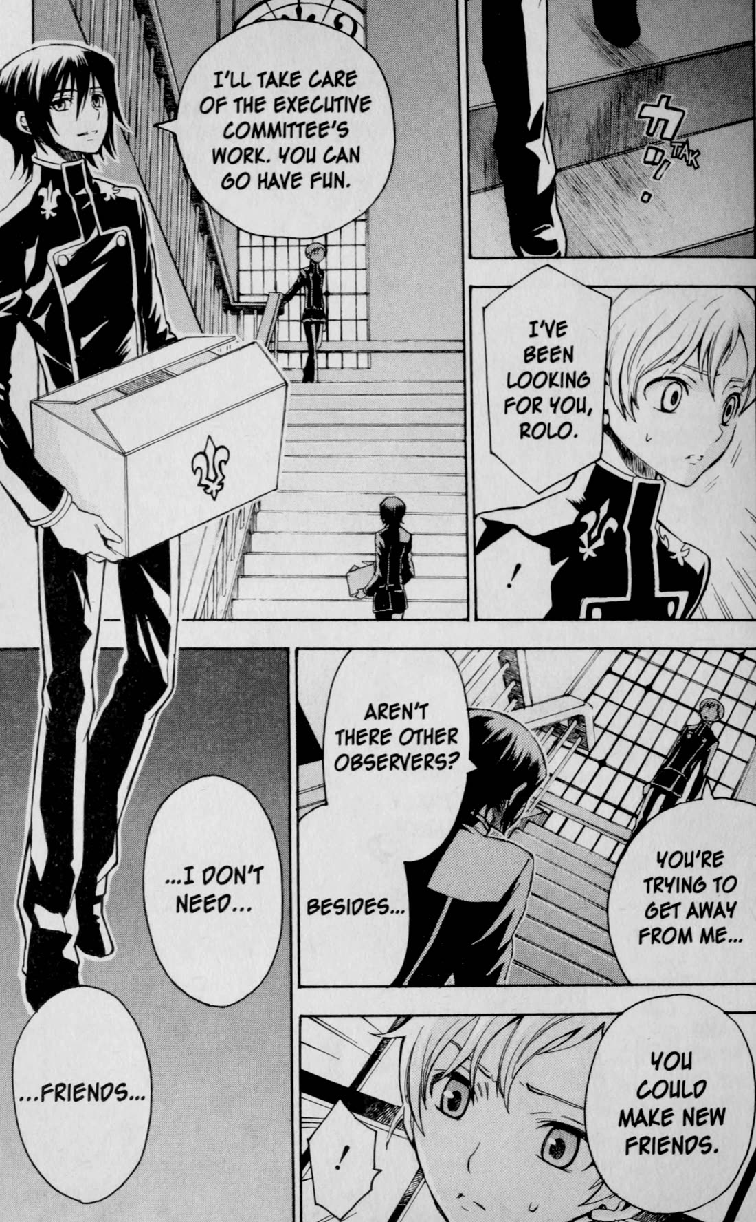 Code Geass: Lelouch of the Rebellion Chapter 23 page 33 - Chapter 23: Place to Stay