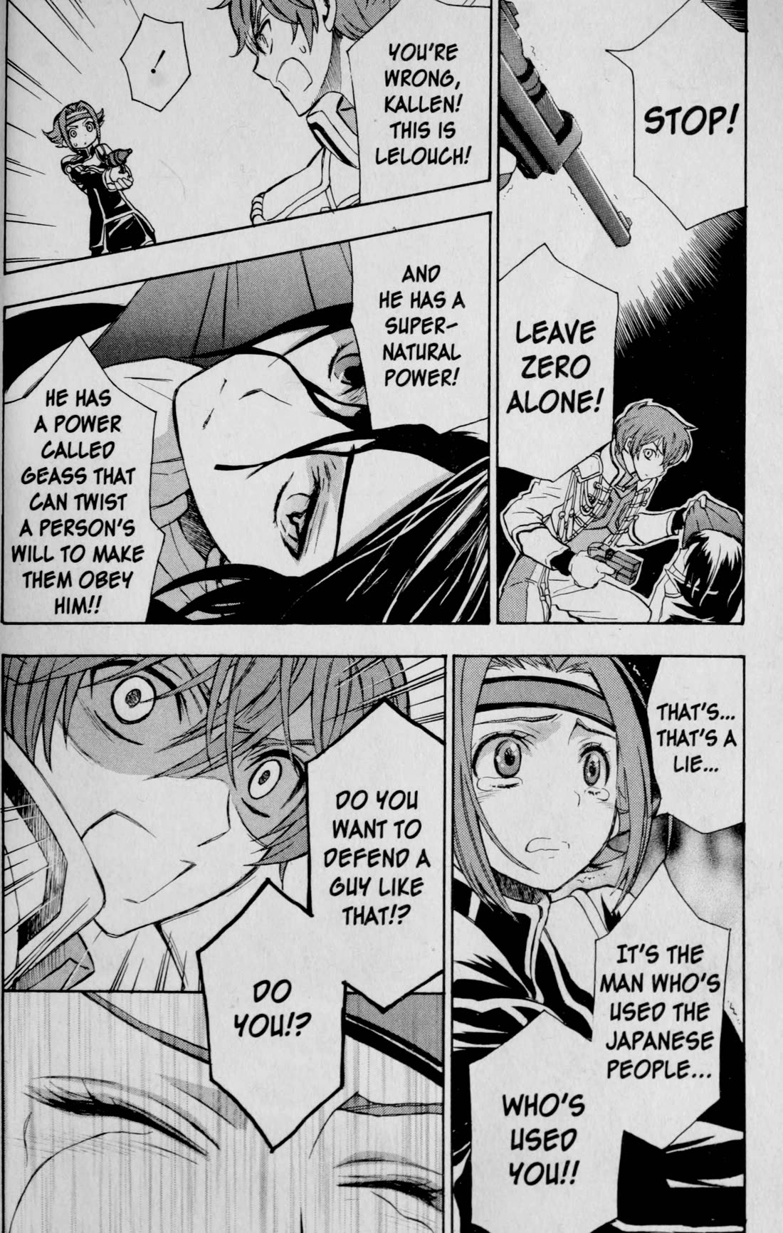 Code Geass: Lelouch of the Rebellion Chapter 23 page 4 - Chapter 23: Place to Stay