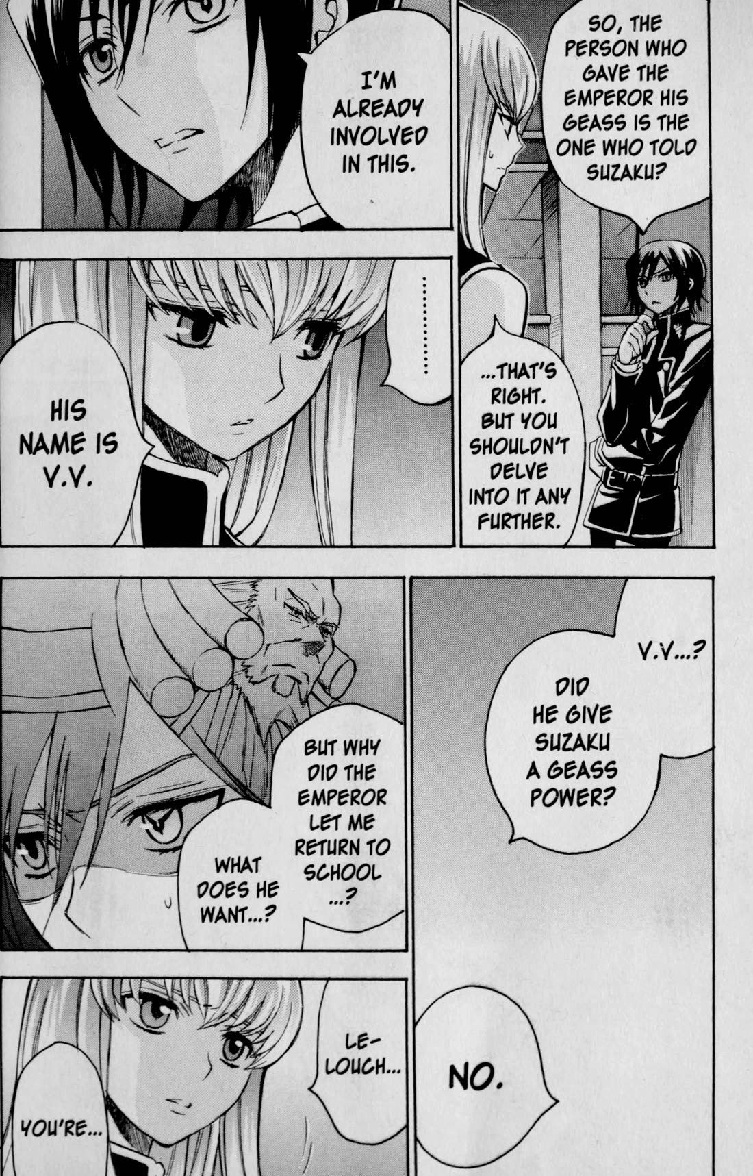 Code Geass: Lelouch of the Rebellion Chapter 23 page 6 - Chapter 23: Place to Stay
