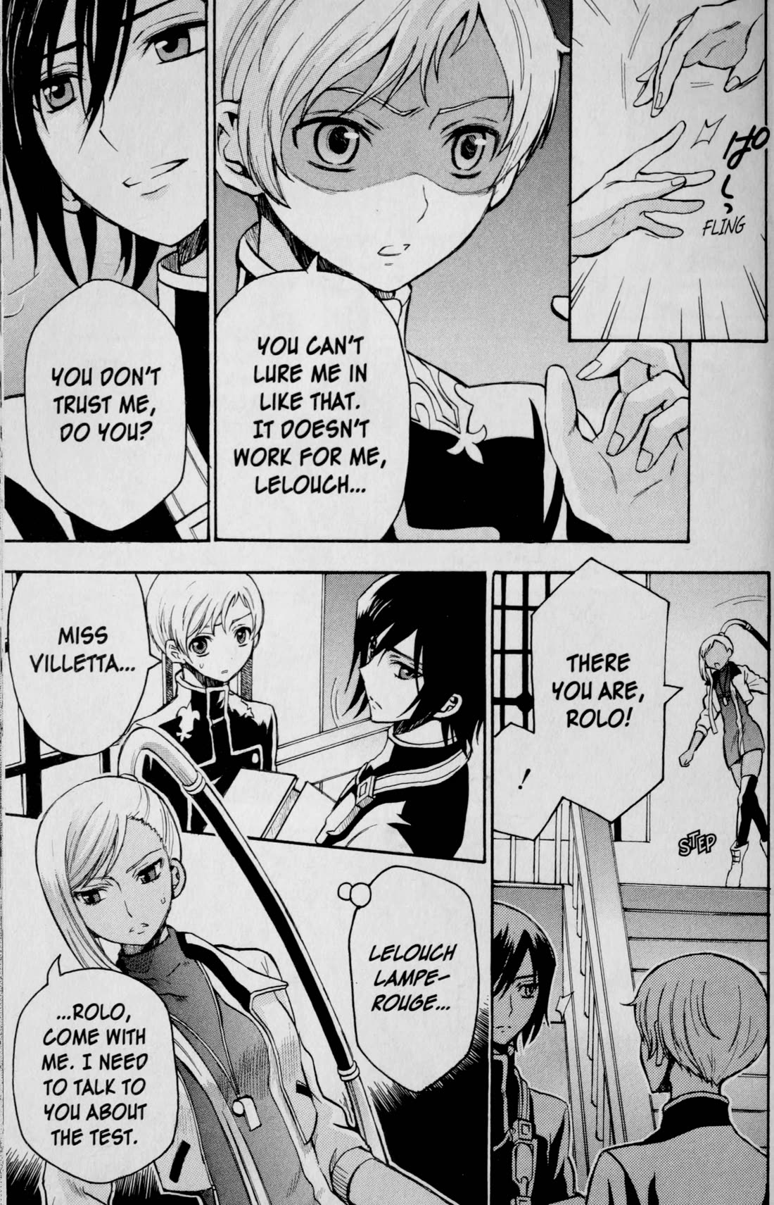 Code Geass: Lelouch of the Rebellion Chapter 24 page 3 - Chapter 24: Solitude