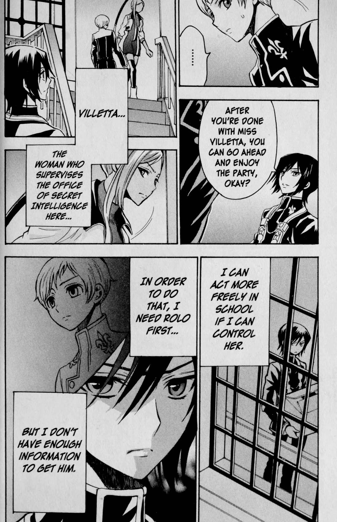 Code Geass: Lelouch of the Rebellion Chapter 24 page 4 - Chapter 24: Solitude